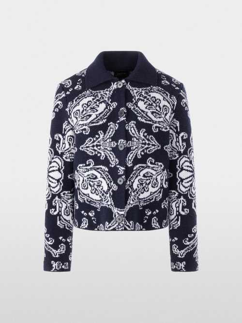 Jacquard cardigan ‘Rethink Together’