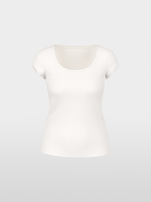 Basic shirt made from stretch cotton