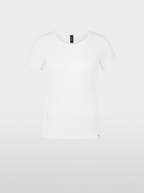 Fitted short-sleeved shirt