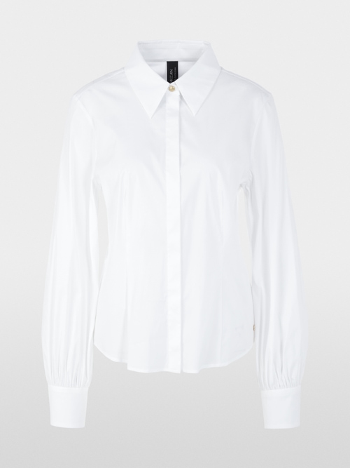 Witte blouse met upgrade