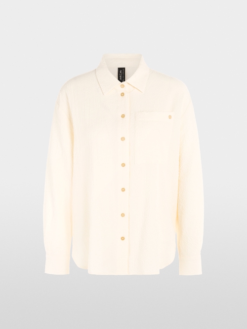 Blouse with textured pattern