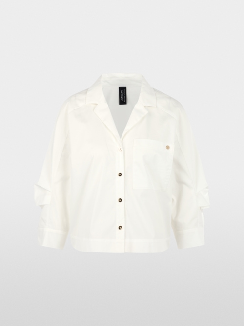 Casual cropped blouse