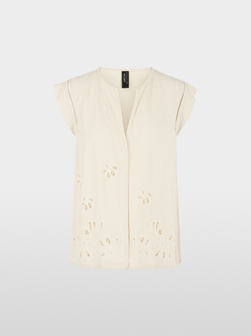 Top with broderie anglaise
