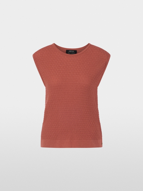 ‘Knitted in Germany’ viscose top