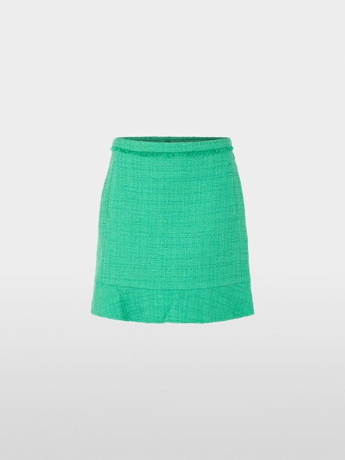 Jupe courte à volants