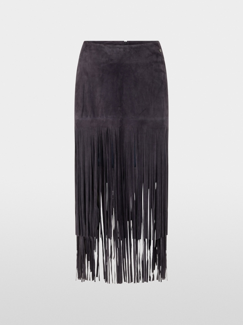 Midi leather skirt ‘Rethink Together’