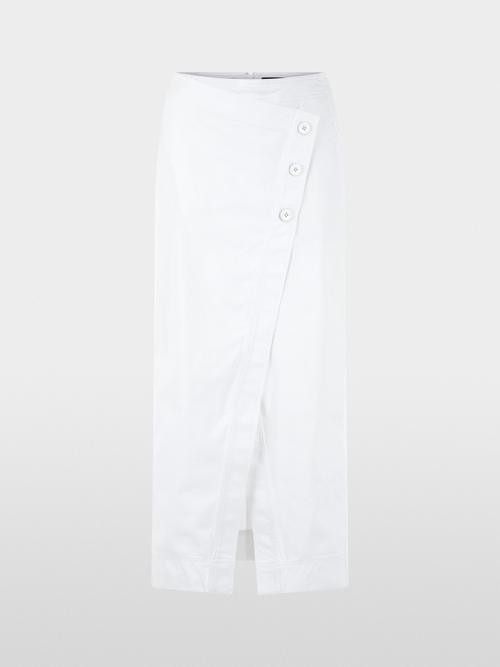 ‘Rethink Together’ denim skirt