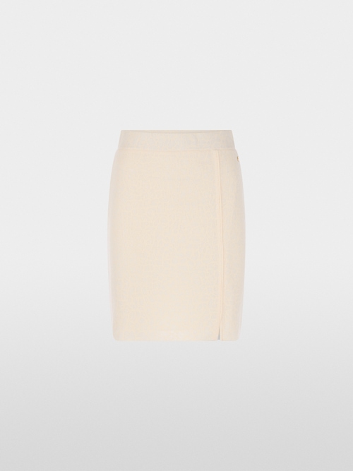 ‘Knitted in Germany’ fine-knit skirt