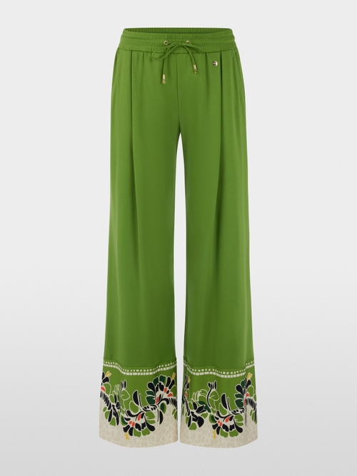 WEDI pull-on hibiscus flower trousers