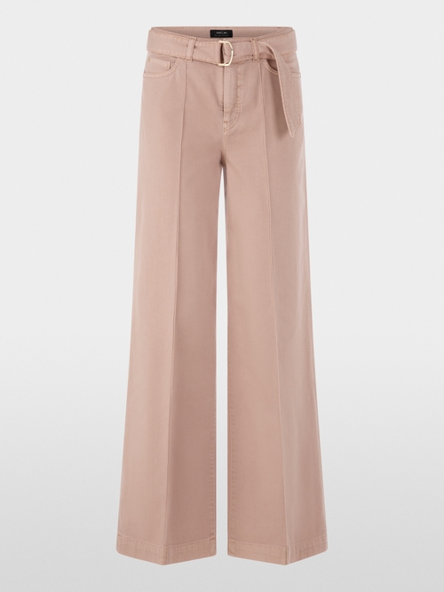 WARRI wide jeans with rhinestone cord