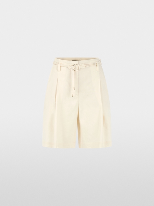 WARANGAL linen blend shorts