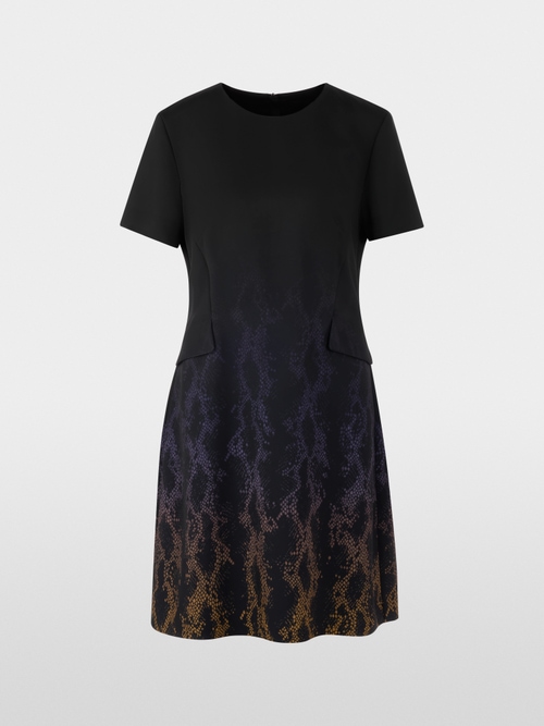 Kleid mit Snakeprint