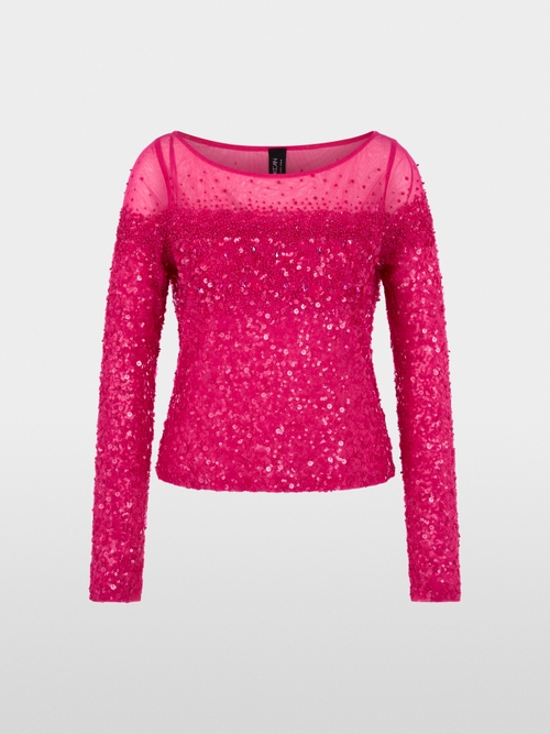 Blouse effet scintillant