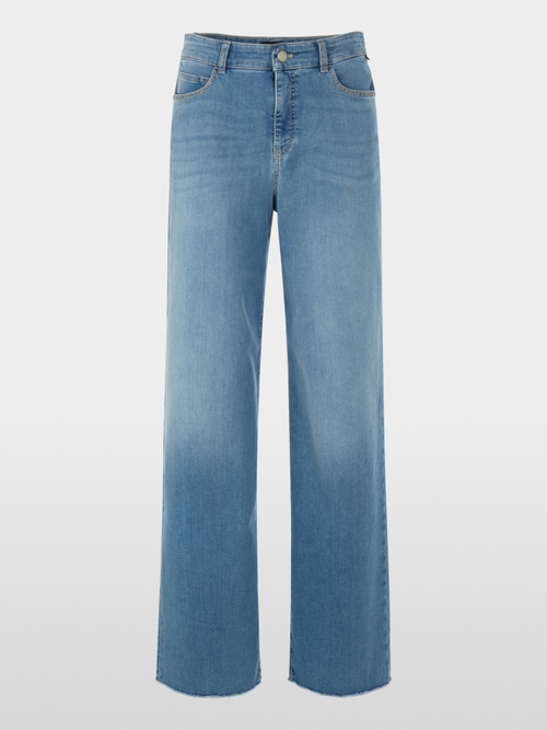 WARRI wide cut jeans with high waist