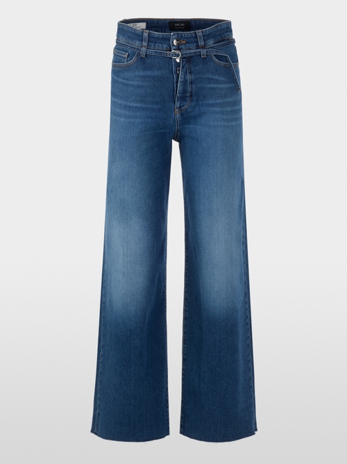 WAUKEE wide-cut jeans with high waist