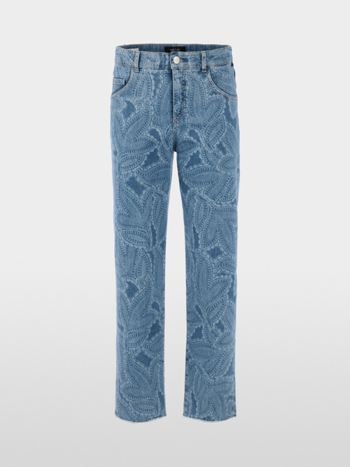 ROHA jeans with paisley pattern