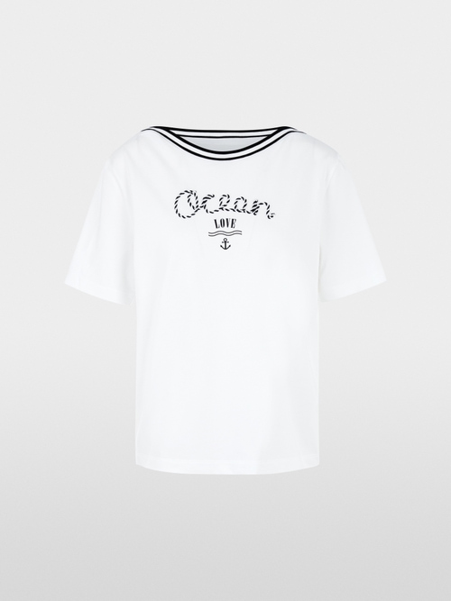T-shirt with maritime print
