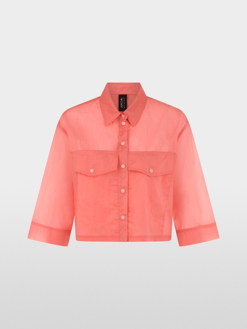 Transparent shirt blouse