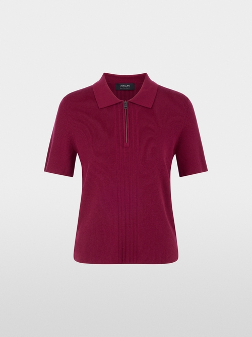 ‘Rethink Together’ knitted polo shirt