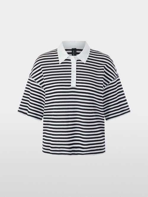 Striped polo shirt