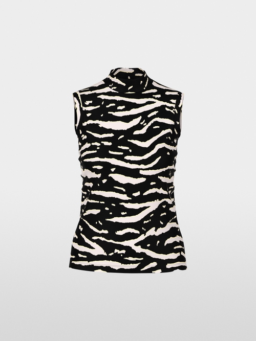 Top avec imprimé animalier