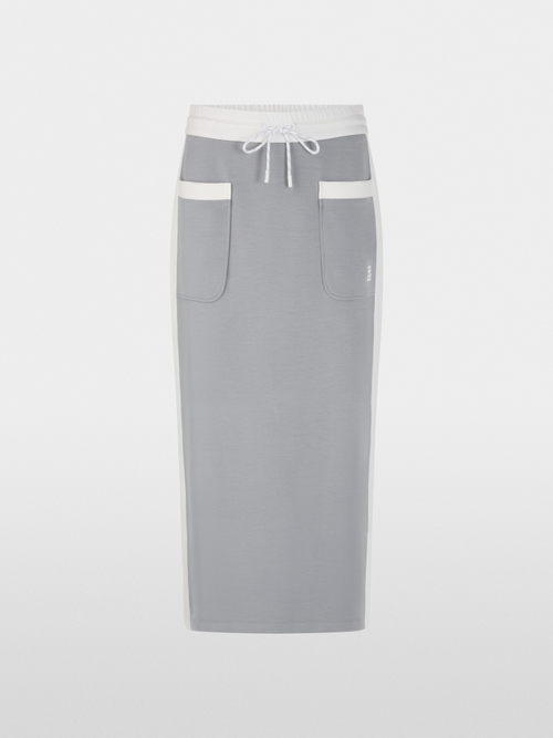 Sporty midi skirt