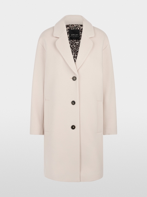 Manteau en laine vierge et cachemire