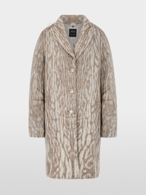 ‘Knitted in Germany’ ozelot coat