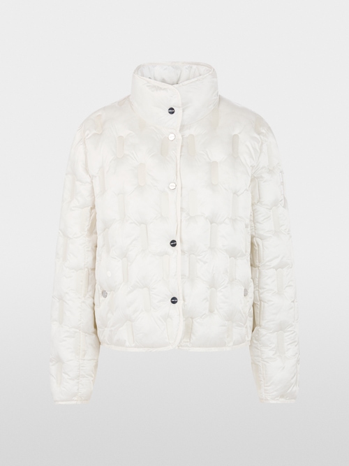 Quilted jacket with synthetic down