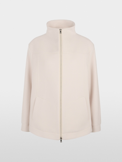 Jacket in new wool with cashmere