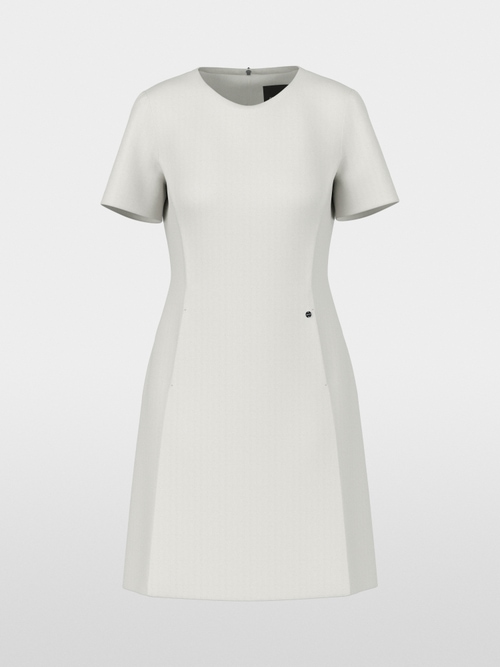 Stretch viscose mini dress