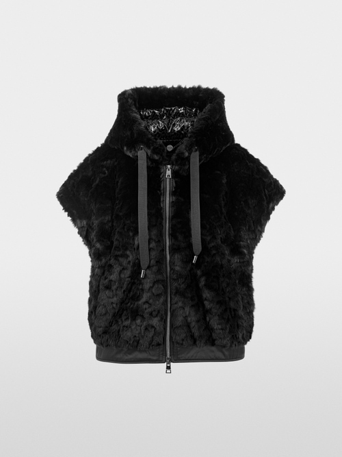 Cosy faux fur waistcoat