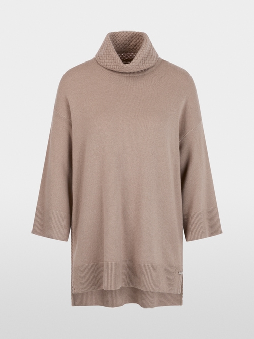 ‘Knitted in Germany’ turtle neck jumper