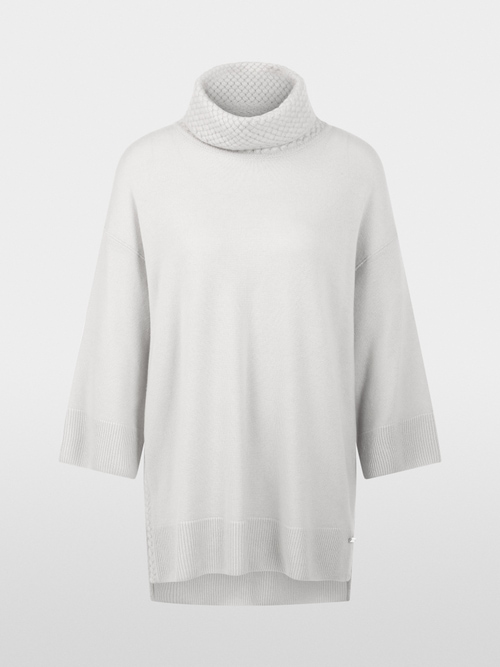 ‘Knitted in Germany’ turtle neck jumper