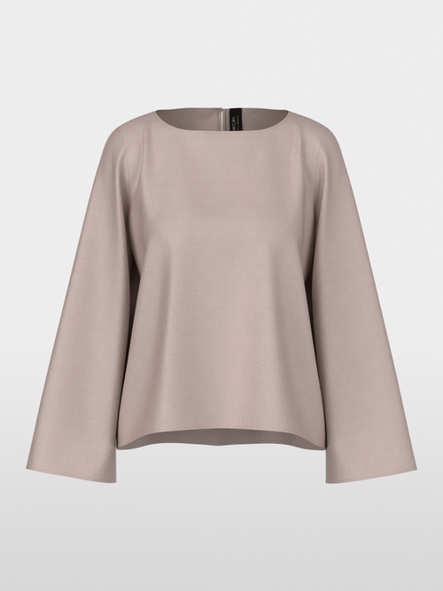 Flowing silk blouse