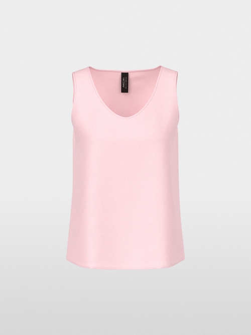 Shiny silk top