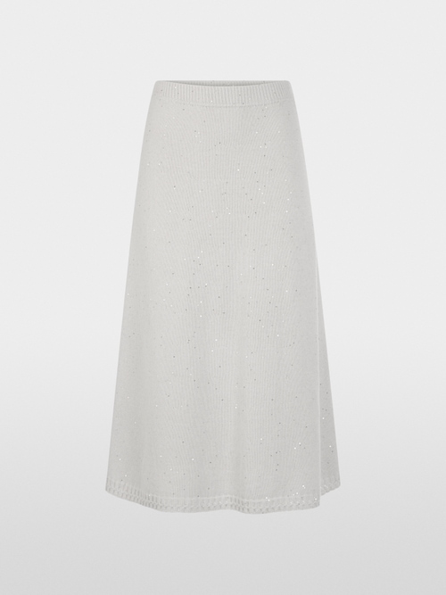 ‘Knitted in Germany’ sequin skirt