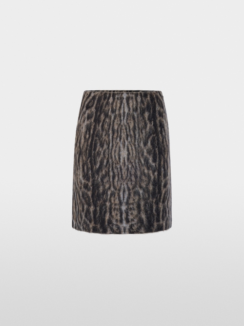 ‘Knitted in Germany’ ozelot skirt