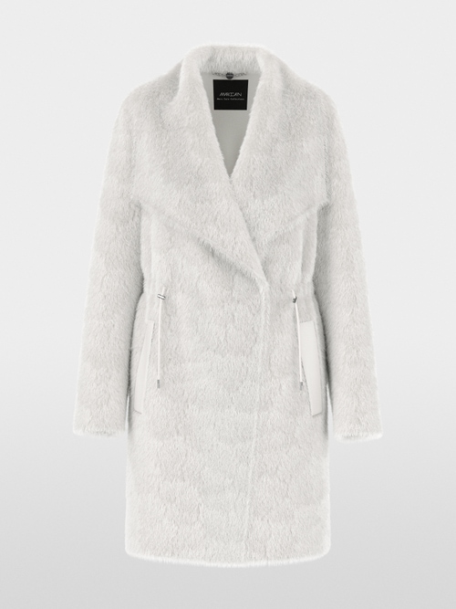 Luxurious faux fur coat