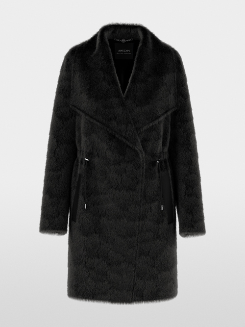 Luxurious faux fur coat