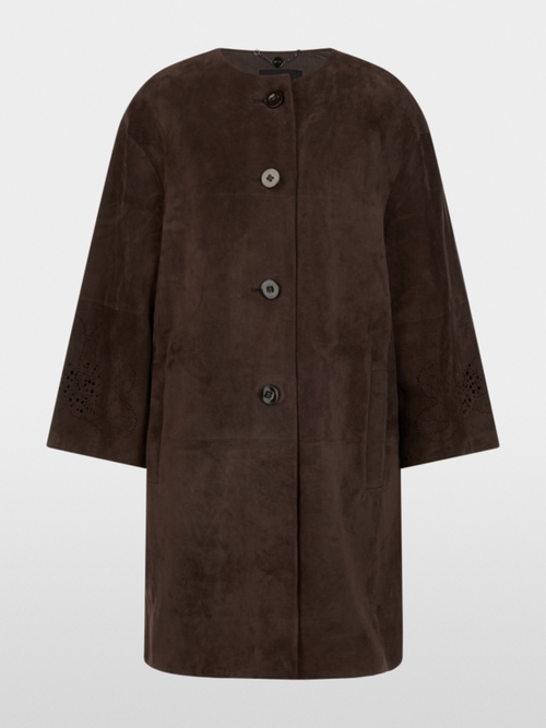 Suede coat