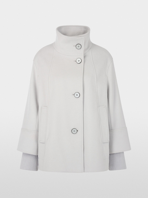 Veste d'extérieur à col montant