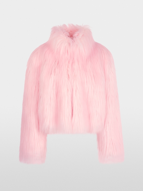 Veste tendance moelleuse en polaire