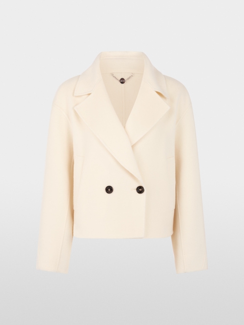 Short wool jacket