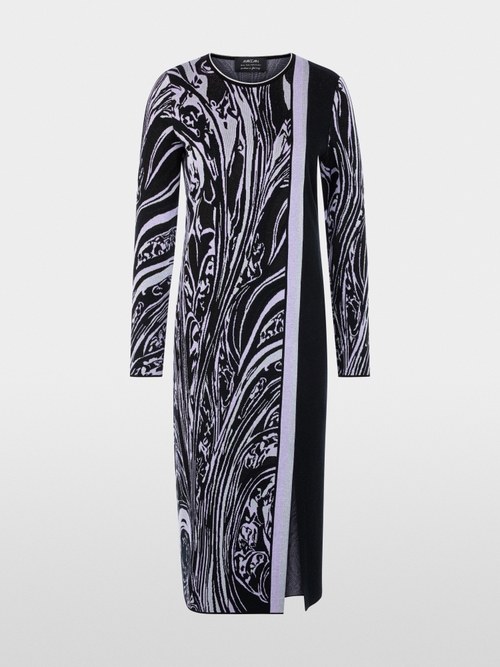 Robe longue en maille tricotée en Allema