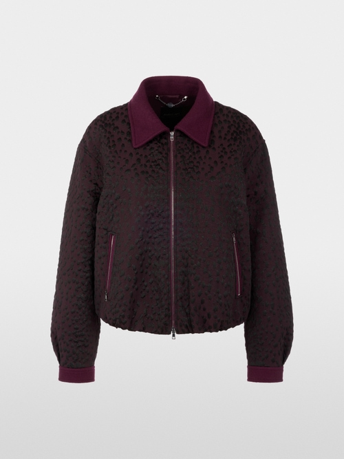 Veste à motif texturé