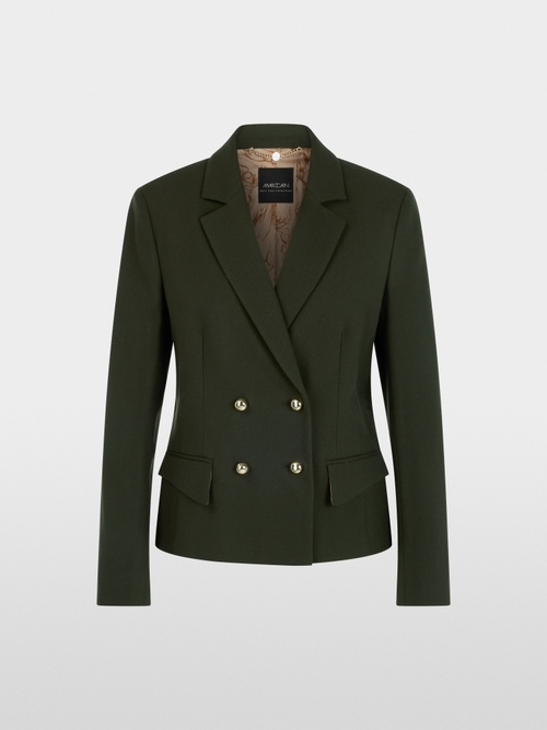 Fitted double-breasted blazer