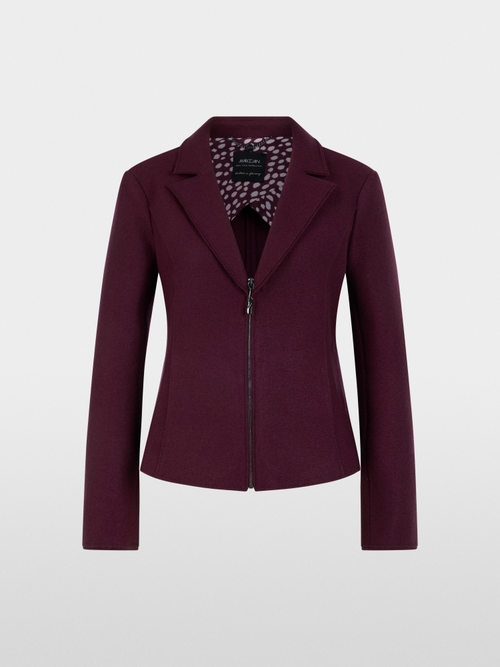 ‘Knitted in Germany’ fitted blazer