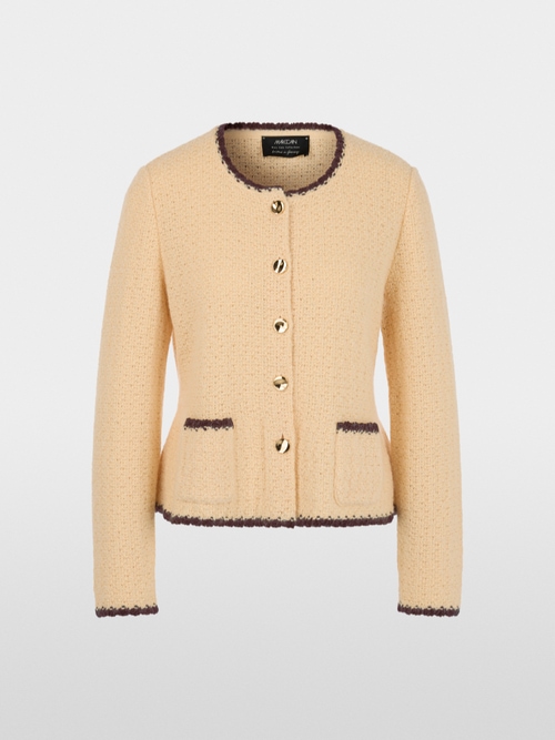 “Knitted in Germany” coutoure cardigan