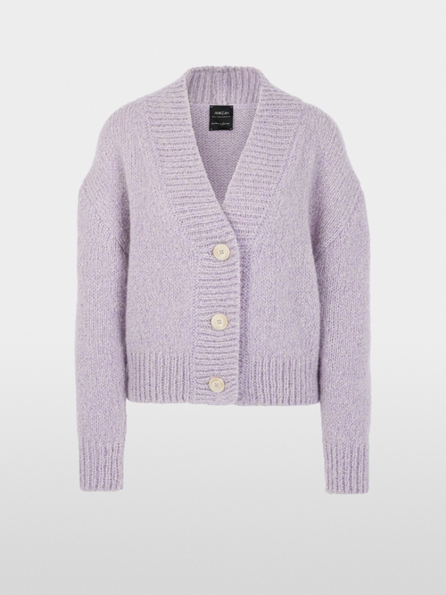 ‘Knitted in Germany’ cropped cardigan